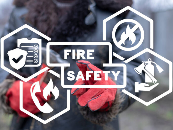 The importance of online fire safety training concept