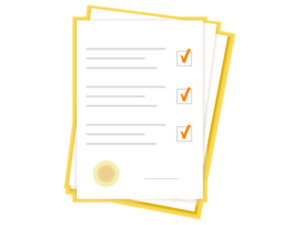 Terms and conditions document icon