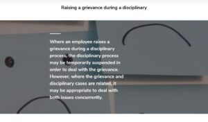 disciplinary process training course - screenshot 3