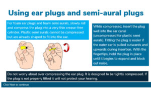 Noise awareness training course - screenshot 1