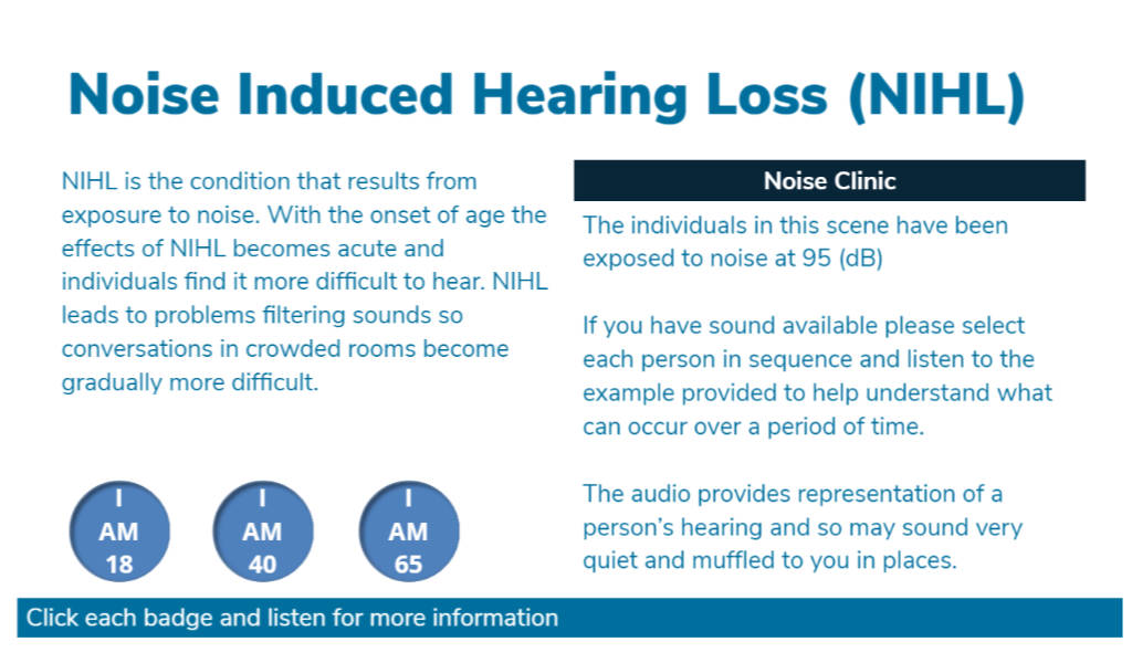 Noise awareness training course - screenshot 3
