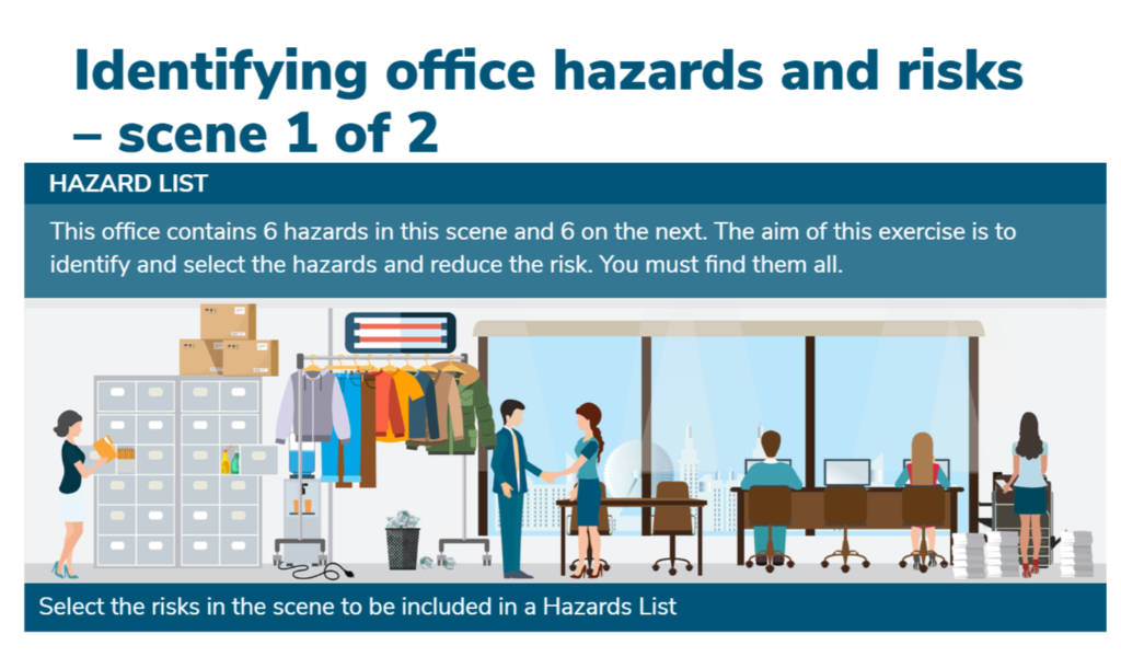 Office safety training course - screenshot 1