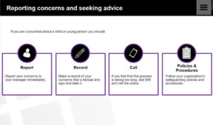 Safeguarding training course - screenshot 3