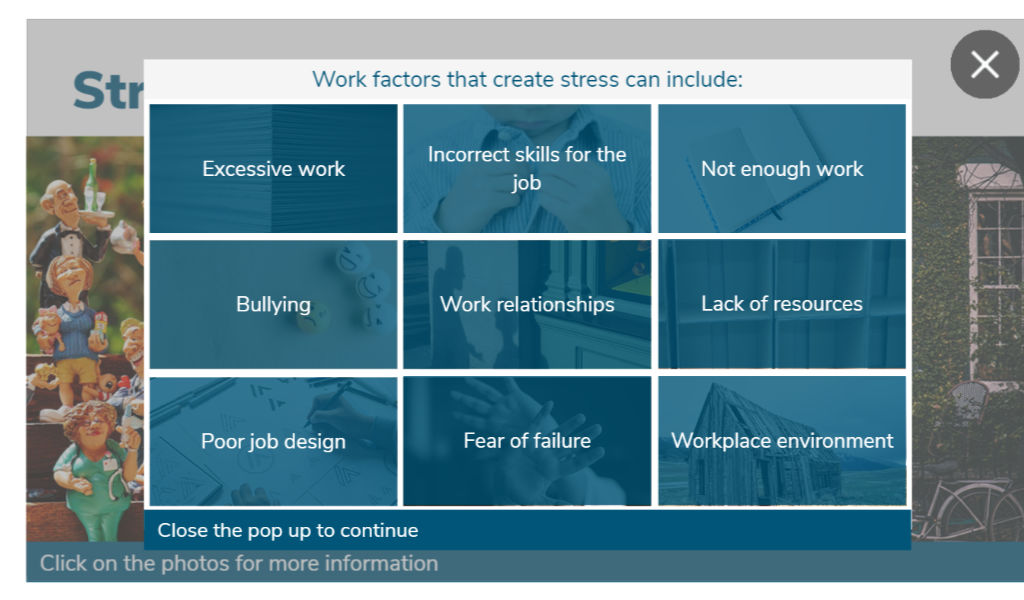 Stress awareness for managers course - screenshot 2