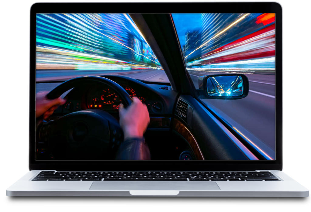 Driver Assessment Plus Training Course - Laptop Image