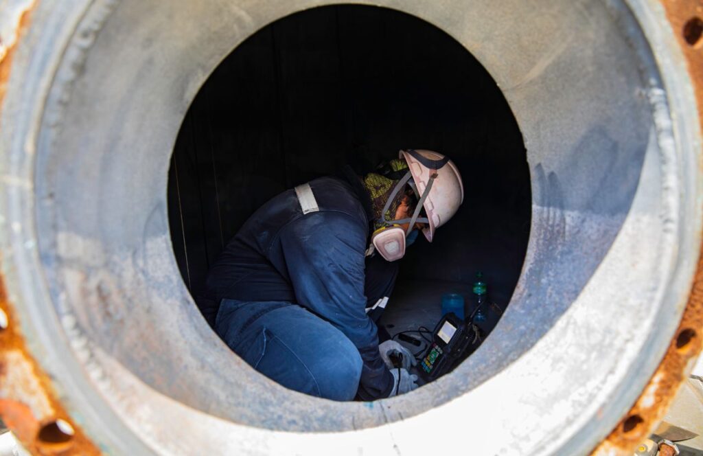 Working in confined spaces