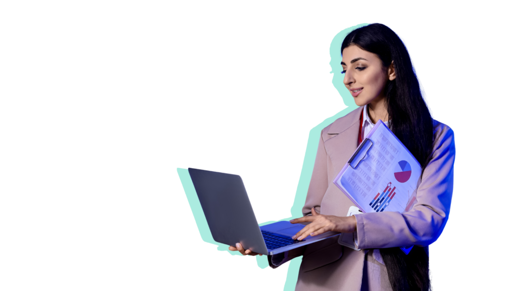 Cyber Security office worker